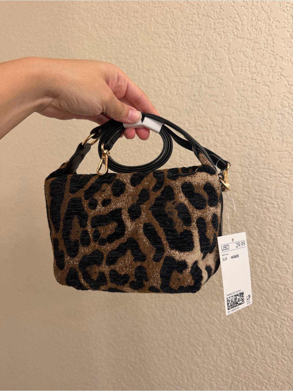 Leopard Print Crossbody/Handbag